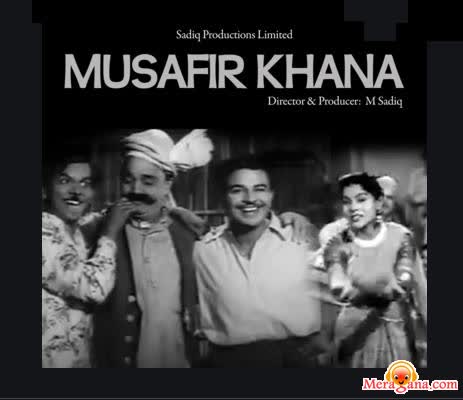Poster of Musafir Khana (1955)